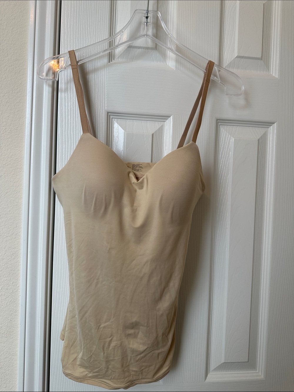 Soma Beige Shaping Cami with Built-In Cups